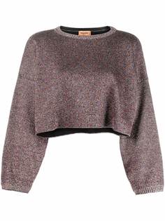 Missoni укороченный топ с блестками