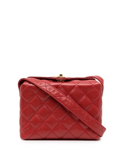 Chanel Pre-Owned стеганая сумка через плечо 1992-го года с логотипом CC