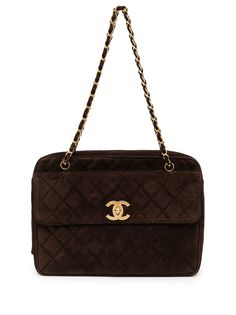 Chanel Pre-Owned стеганая сумка на плечо 1995-го года с логотипом CC