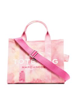 Marc Jacobs маленькая сумка-тоут The Tote с принтом тай-дай