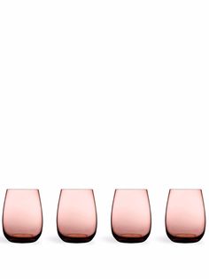 Nude набор Coloured U из четырех стаканов