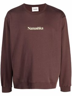 Nanushka толстовка с логотипом