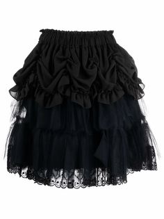 Simone Rocha юбка мини с оборками