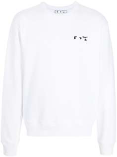 Off-White толстовка с логотипом