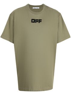 Off-White футболка с логотипом