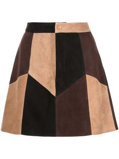Alice+Olivia замшевая мини-юбка Georgine