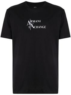 Armani Exchange футболка с логотипом