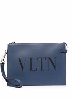 Valentino Garavani клатч с логотипом VLTN