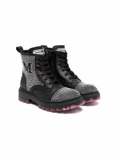 Monnalisa ботинки с заклепками