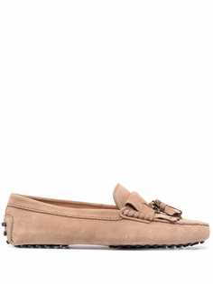 Tods лоферы с кисточками Tod`S
