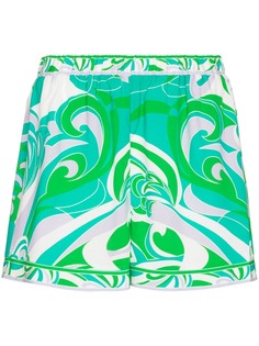 Emilio Pucci шорты с узором Albizia