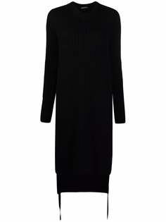 Ann Demeulemeester удлиненный трикотажный джемпер