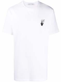 Off-White футболка с принтом Caravaggio