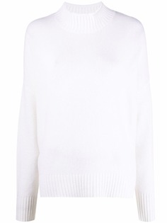 Allude кашемировый джемпер с воротником-стойкой