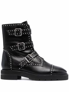 Stuart Weitzman ботинки Jesse Lift с заклепками