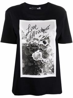 Love Moschino футболка с логотипом