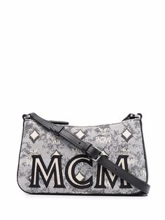 MCM сумка через плечо с вышитым логотипом