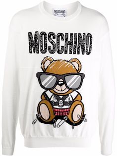 Moschino джемпер с принтом Teddy Bear