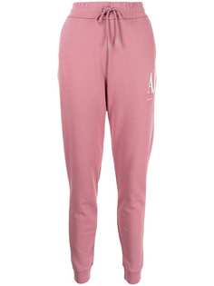 Armani Exchange спортивные брюки с кулиской