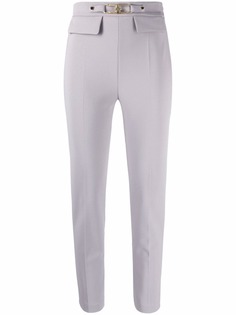 Elisabetta Franchi укороченные брюки кроя слим