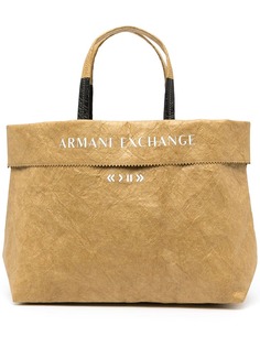 Armani Exchange сумка-тоут с логотипом