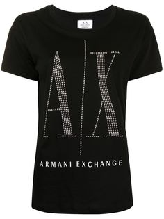 Armani Exchange футболка с логотипом