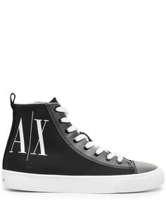 Armani Exchange кеды с логотипом