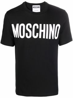 Moschino футболка с логотипом