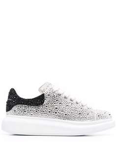 Alexander McQueen кроссовки Oversized с кристаллами