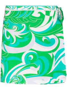 Emilio Pucci юбка мини с узором Albizia