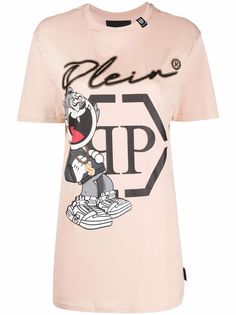 Philipp Plein футболка с графичным принтом и логотипом