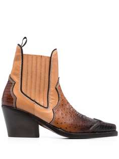 Dsquared2 ботинки Cilian со вставками