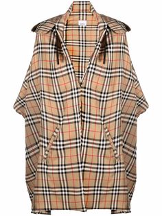 Burberry кепка в клетку Vintage Check