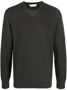 Z Zegna джемпер в рубчик с круглым вырезом