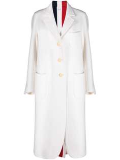 Thom Browne пальто строгого кроя с полосками RWB
