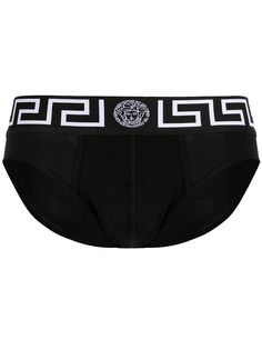 Versace трусы-брифы Medusa Greek Key