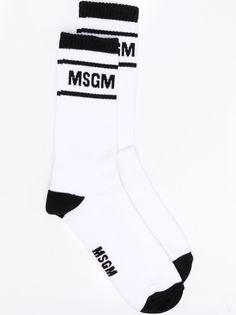 MSGM носки с логотипом