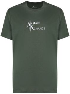 Armani Exchange футболка с логотипом