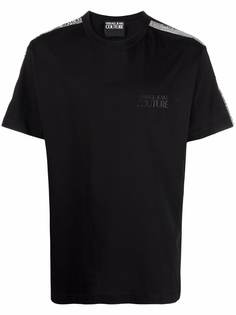 Versace Jeans Couture футболка с вышитым логотипом