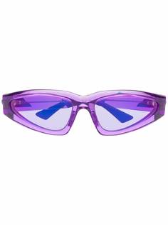 Bottega Veneta Eyewear очки в треугольной оправе