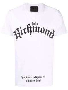 John Richmond футболка с логотипом