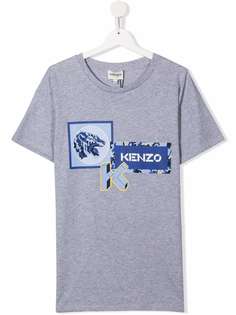 Kenzo Kids футболка с логотипом