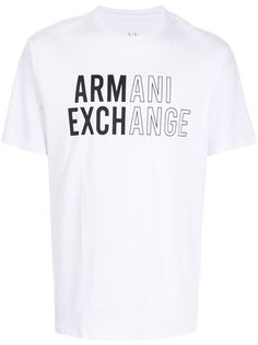 Armani Exchange футболка с логотипом