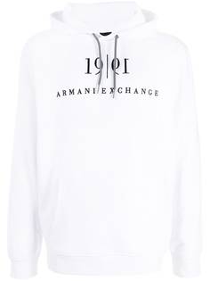 Armani Exchange худи с логотипом