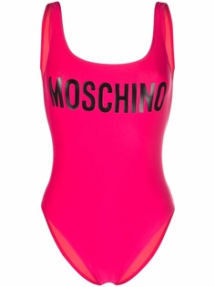 Moschino купальник с логотипом