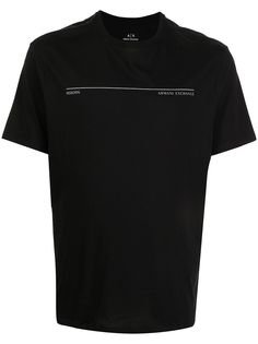 Armani Exchange футболка с логотипом