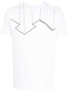 Armani Exchange футболка с логотипом