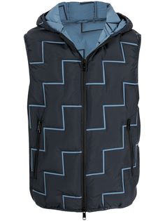 Armani Exchange жилет с геометричным принтом