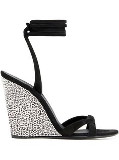Giuseppe Zanotti босоножки Manola Strass с кристаллами