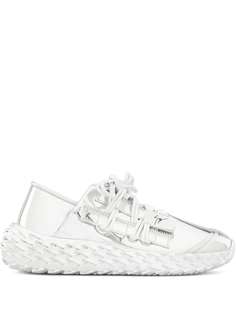 Giuseppe Zanotti кроссовки Urchin с эффектом металлик